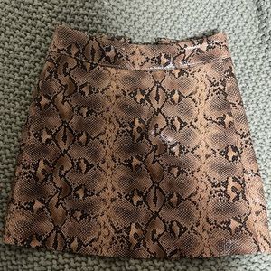 Blank NYC Snake skin skirt!